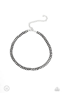 Paparazzi Grecian Grace - Black Choker Necklace