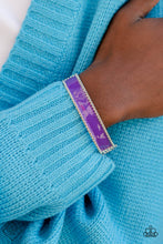 Load image into Gallery viewer, Paparazzi Vintage Vivace - Purple Bracelet
