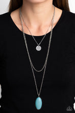 Load image into Gallery viewer, Paparazzi Perennial Phenomena - Turquoise Necklace
