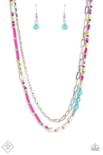 Load image into Gallery viewer, Paparazzi Coastal Composition - Pink Necklace
