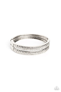 Paparazzi STACKED Up - Silver Bracelet