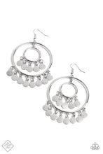 Load image into Gallery viewer, Paparazzi Caviar Command - Silver Earring
