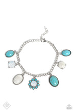 Load image into Gallery viewer, Paparazzi Cowboy Charm -Turquoise Bracelet
