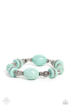 Load image into Gallery viewer, Paparazzi Changing Cleopatra -Turquoise Bracelet
