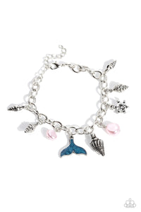 Paparazzi MERMAID For Each Other - Pink Bracelet