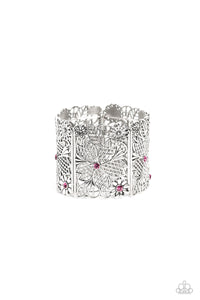 Paparazzi Garden City - Pink Bracelet