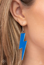 Load image into Gallery viewer, Paparazzi Rad Revive - Blue Earring
