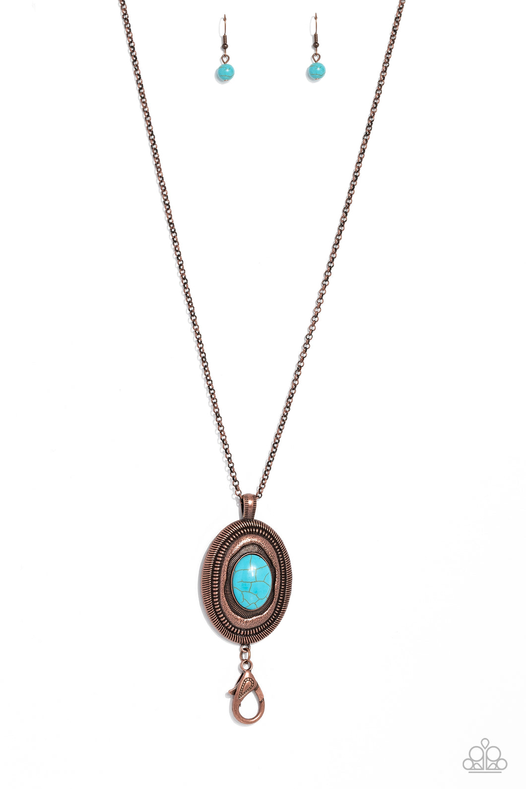 Paparazzi Sierra Sage - Copper Necklace
