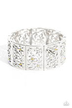 Load image into Gallery viewer, Paparazzi Garden Walls - Yellow Bracelet

