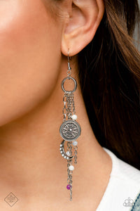 Paparazzi Esteemed Explorer - Purple Earring