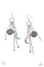 Load image into Gallery viewer, Paparazzi Esteemed Explorer - Purple Earring
