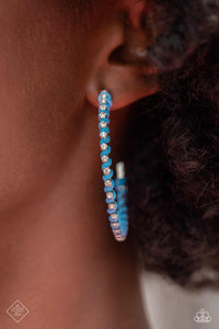 Paparazzi Put a STRING on It - Blue Earring