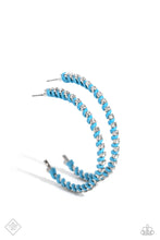 Load image into Gallery viewer, Paparazzi Put a STRING on It - Blue Earring
