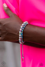 Load image into Gallery viewer, Paparazzi The Next Big STRING - Blue Bracelet
