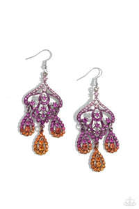 Paparazzi Chandelier Command - Multi Earring