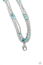 Load image into Gallery viewer, Paparazzi Seize the Stacks - Blue Necklace
