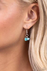 Paparazzi Seize the Stacks - Blue Necklace