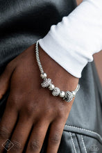 Load image into Gallery viewer, Paparazzi Draped Dedication - Silver Bracelet
