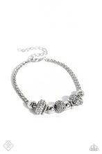 Load image into Gallery viewer, Paparazzi Draped Dedication - Silver Bracelet
