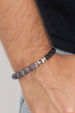 Load image into Gallery viewer, Paparazzi Defaced Deed - Multi Lava Stone Bracelet
