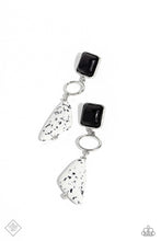 Load image into Gallery viewer, Paparazzi High-End Hallmark - Black Earring
