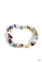 Load image into Gallery viewer, Paparazzi Chiseled Cameo - Multi Stone Bracelet
