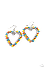 Load image into Gallery viewer, Paparazzi Fun-Loving Fashion - Yellow Multi Earing
