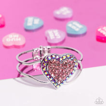 Load image into Gallery viewer, Paparazzi Flirtatious Finale - Pink Bracelet
