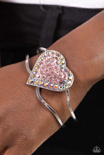 Load image into Gallery viewer, Paparazzi Flirtatious Finale - Pink Bracelet
