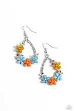 Load image into Gallery viewer, Paparazzi Boisterous Blooms - Multi Earring
