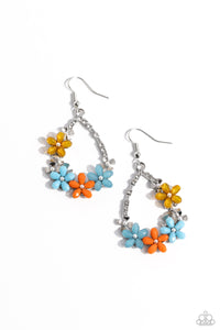 Paparazzi Boisterous Blooms - Multi Earring