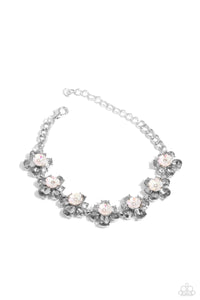 Paparazzi Floral Frenzy - Silver Bracelet