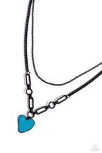 Load image into Gallery viewer, Paparazzi Carefree Confidence - Blue Necklace
