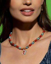 Load image into Gallery viewer, Paparazzi Speckled Story - Multi Stone Necklace
