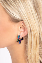 Load image into Gallery viewer, Paparazzi In A Galaxy STAR, STAR Away - Multi Earring
