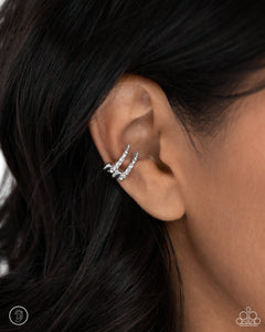 Paparazzi Glittery Glow Up- Cuff Earring