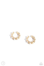 Load image into Gallery viewer, Paparazzi Bubbly Basic - Gold Cuff Earring
