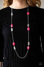 Load image into Gallery viewer, Beachfront Beauty - pink - Paparazzi necklace
