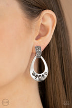 Load image into Gallery viewer, Broker Babe - silver - Paparazzi CLIP ON earrings
