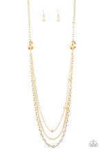 Load image into Gallery viewer, Dare to Dazzle - gold - Paparazzi necklace
