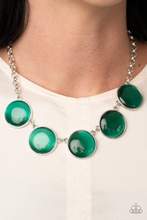 Load image into Gallery viewer, Ethereal Escape - Green Necklace Paparazzi
