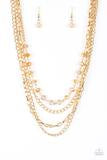 Load image into Gallery viewer, PAPARAZZI EXTRAVAGANT ELEGANCE - GOLD Necklace
