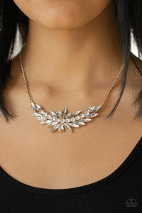 HEIRS and Graces - gold - Paparazzi necklace