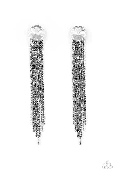 Level Up - Black Earring Paparazzi