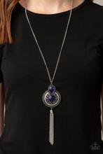 Load image into Gallery viewer, Mountain Mystic Blue Necklace- Paparazzi
