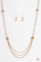 Load image into Gallery viewer, BEACH BREEZE - GOLD DISC CHAIN NECKLACE Paparazzi
