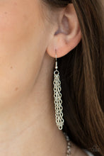 Load image into Gallery viewer, POWERHOUSE PARTY - BROWN TOPAZ RHINESTONE SILVER NECKLACE - PAPARAZZI
