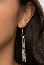 Load image into Gallery viewer, Quill Quest - Red Silver Necklace Paparazzi
