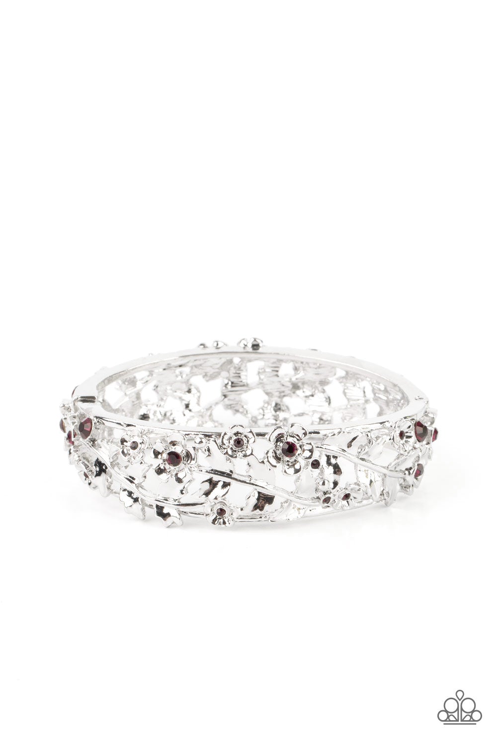 Ripe For The Picking Purple Hinged Bangle Bracelet - Convention Release 2021