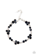 Load image into Gallery viewer, Social GLISTENING Blue Rhinestone Bracelet Paparazzi
